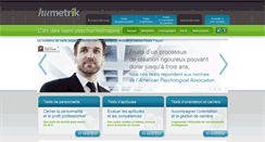 Desktop Screenshot of humetrik.com